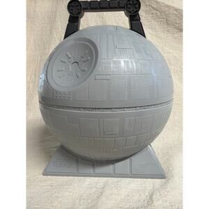 Star Wars Death Star Hot Wheels Carry Case Storage Ball Holder Gray